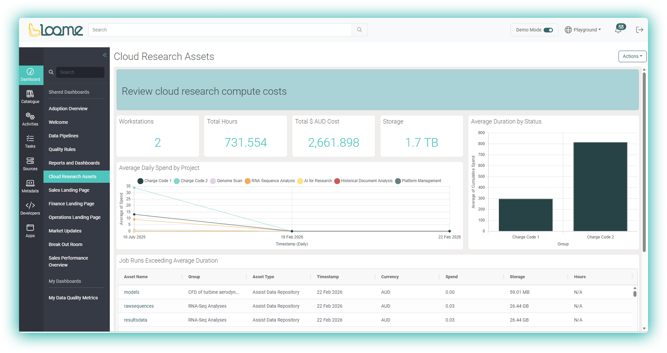 Research Ops demo